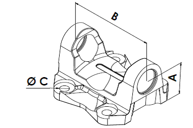 Flange de articulação (sapata)